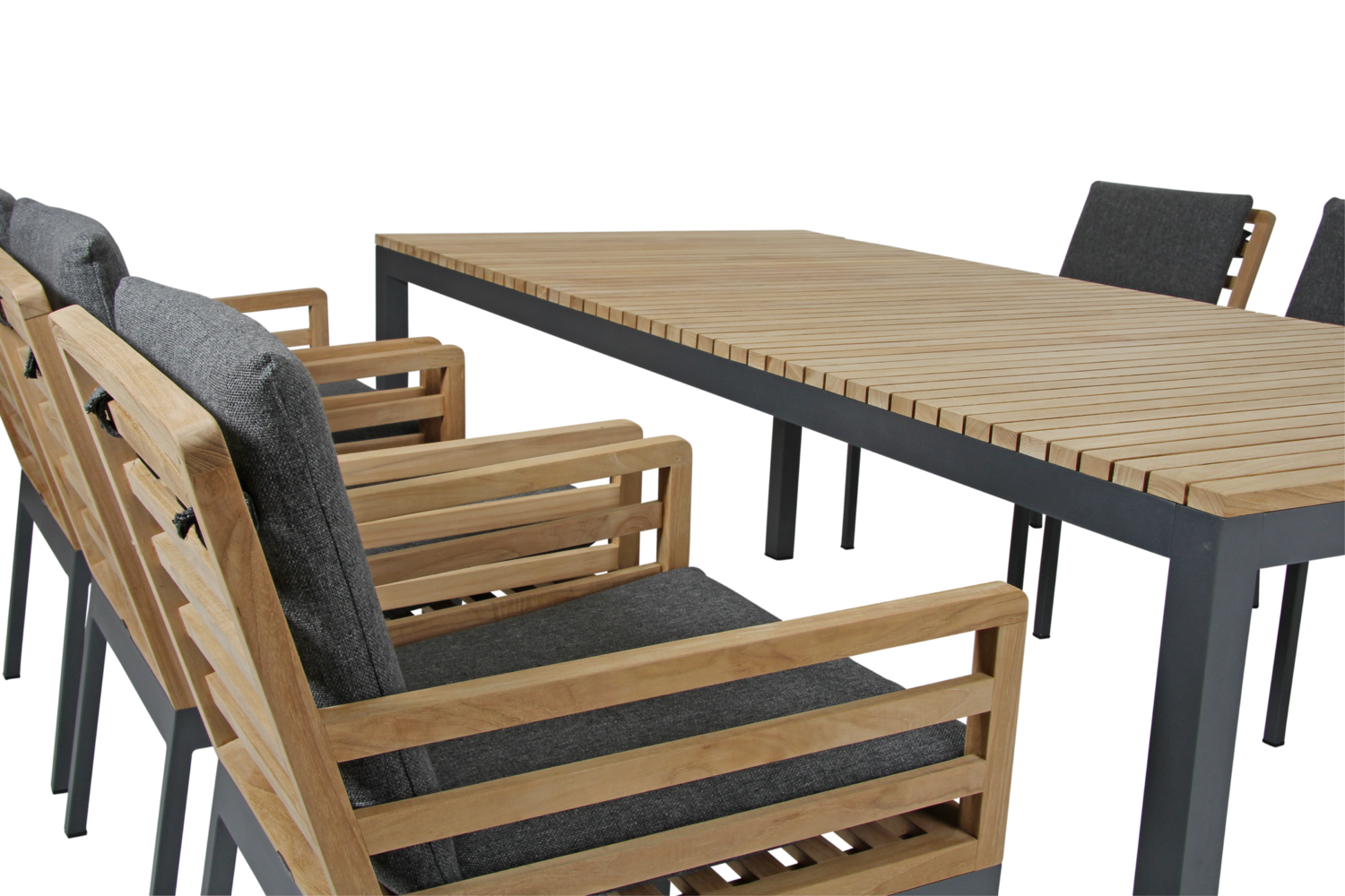 Zalongo karmstol Natur/grå