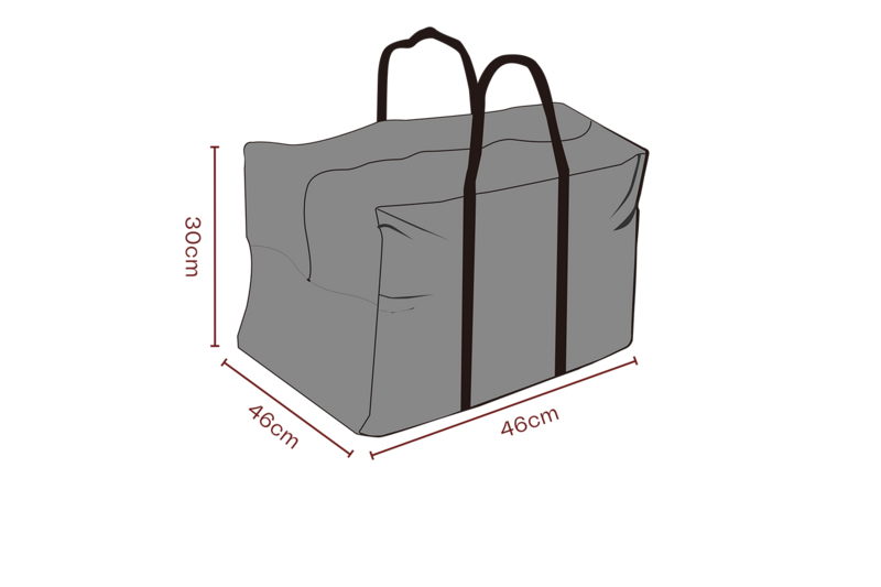 Möbelskydd dynväska Svart - Andas