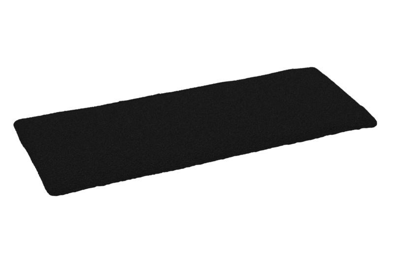 Frisk sittdyna Teddy Black