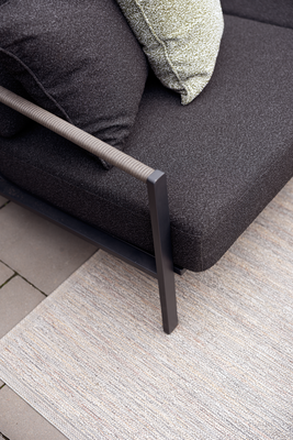 Lyra fåtölj Svart/Teddy Black