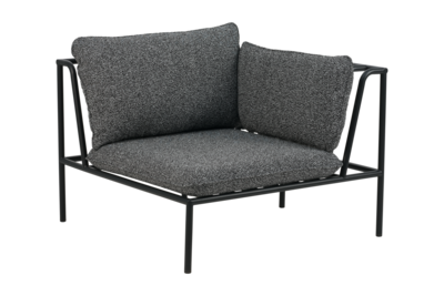 Collier hörn Svart/Teddy Ant