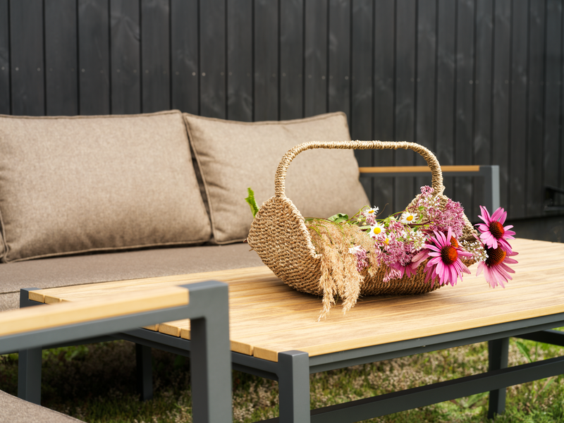 Cap soffgrupp Antracit/Brun