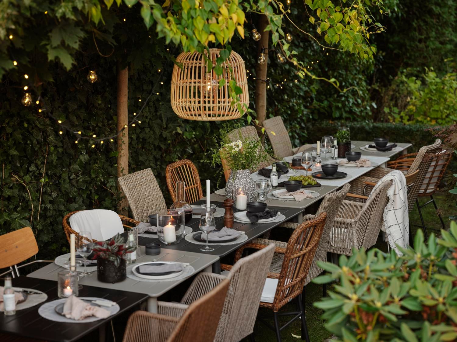 Covelo matstol Natur/vit