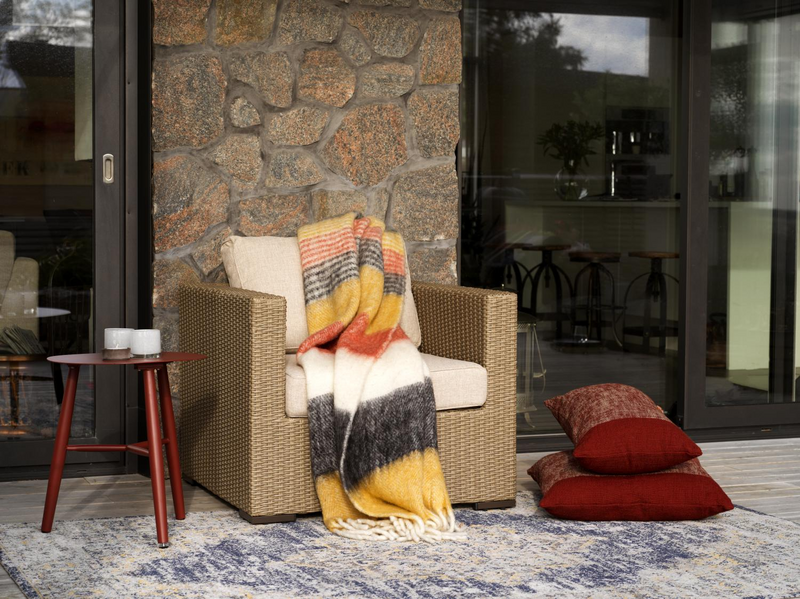 Funkia fåtölj Beige