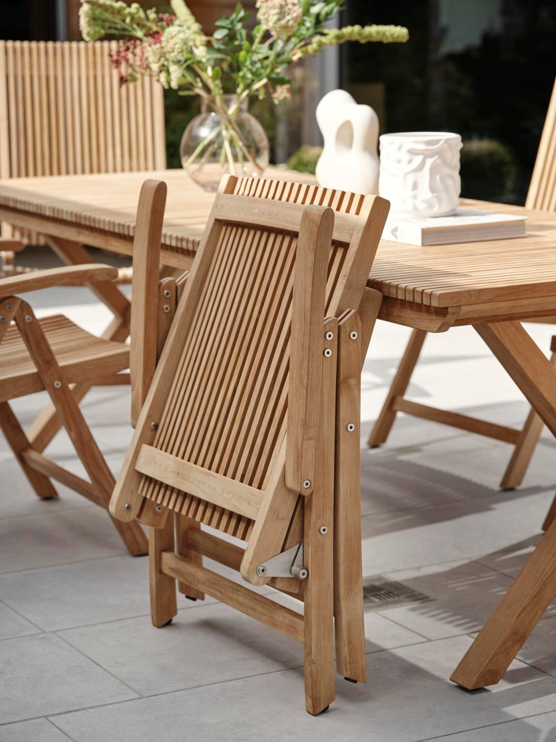 Julita positionsstol Natur