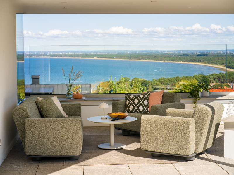 Peace soffbord Light Grey