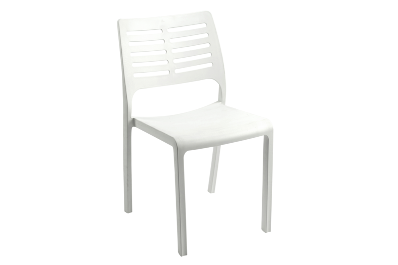 Mistral matstol Vit