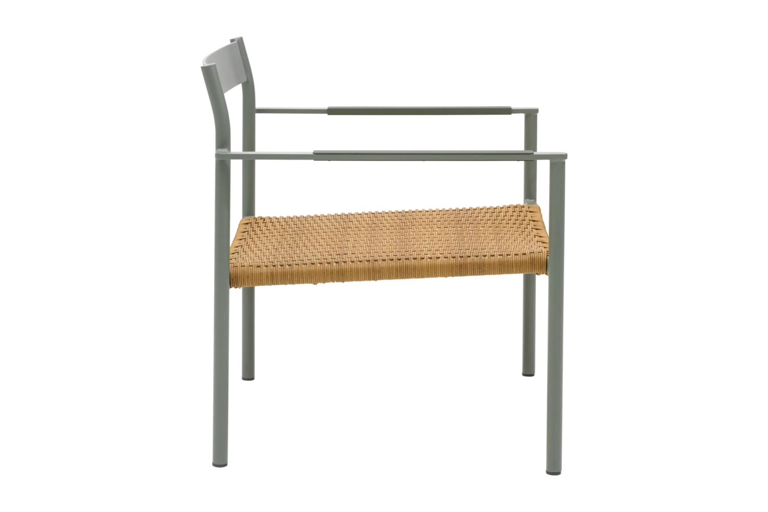 DK loungefåtölj Dusty Green/Natur