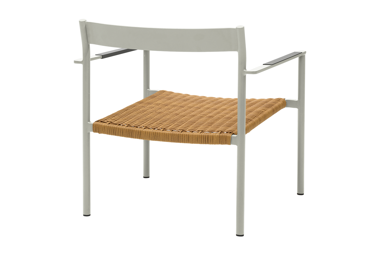 DK loungefåtölj Light Grey/Natur