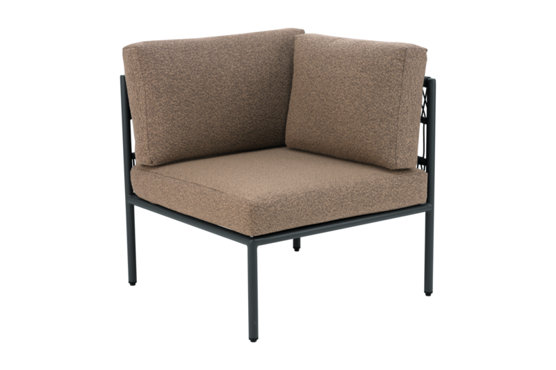 Reno hörn Svart/Raw Peanut