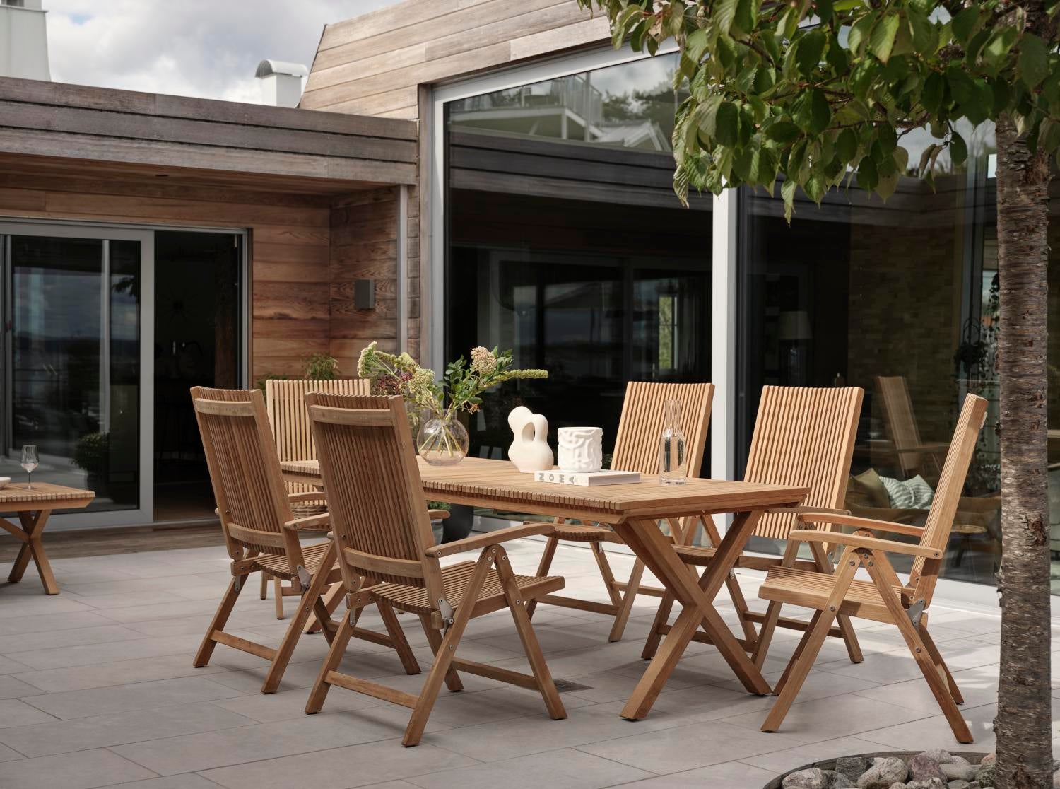 Julita positionsstol Natur