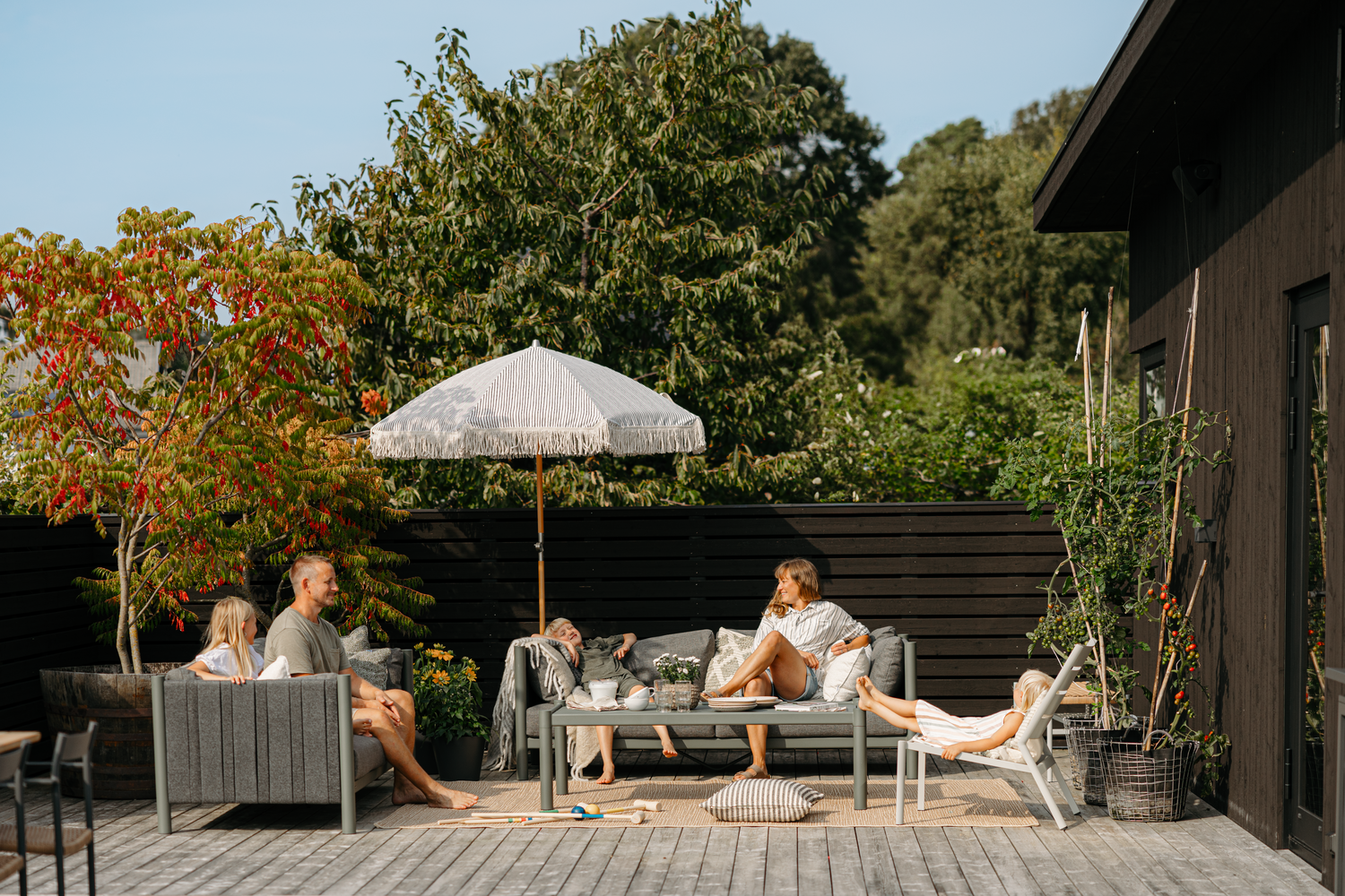 Brad 2,5-sits soffa Nordic Green/Charcoal Grey